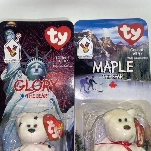 Ty Beanie Bears McDonald's 1999 Bundle - Picture 7 of 9